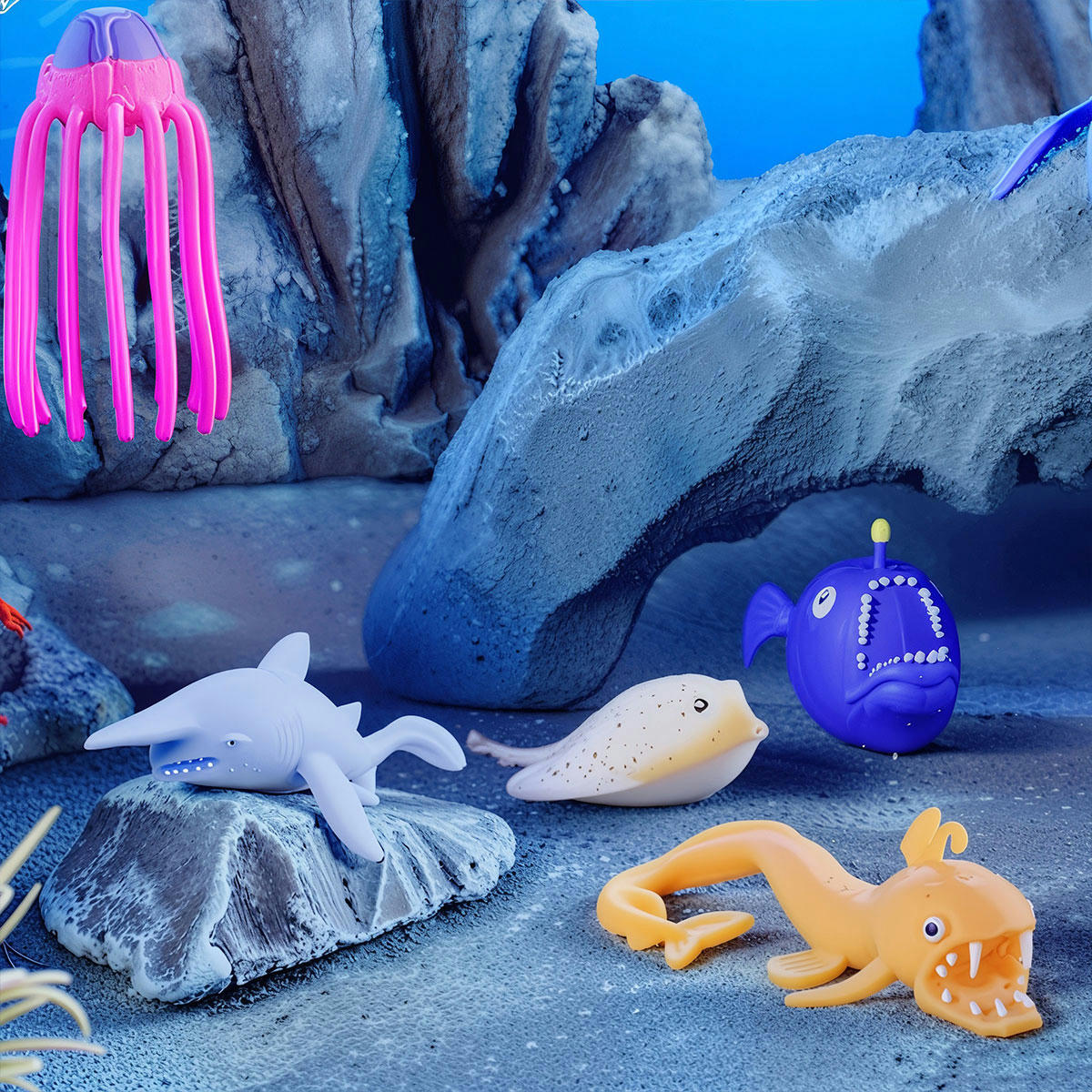 Стретч-игрушка - Подводные Владельцы, море и бездна (в диспл.) (15/CN22) фото 6
