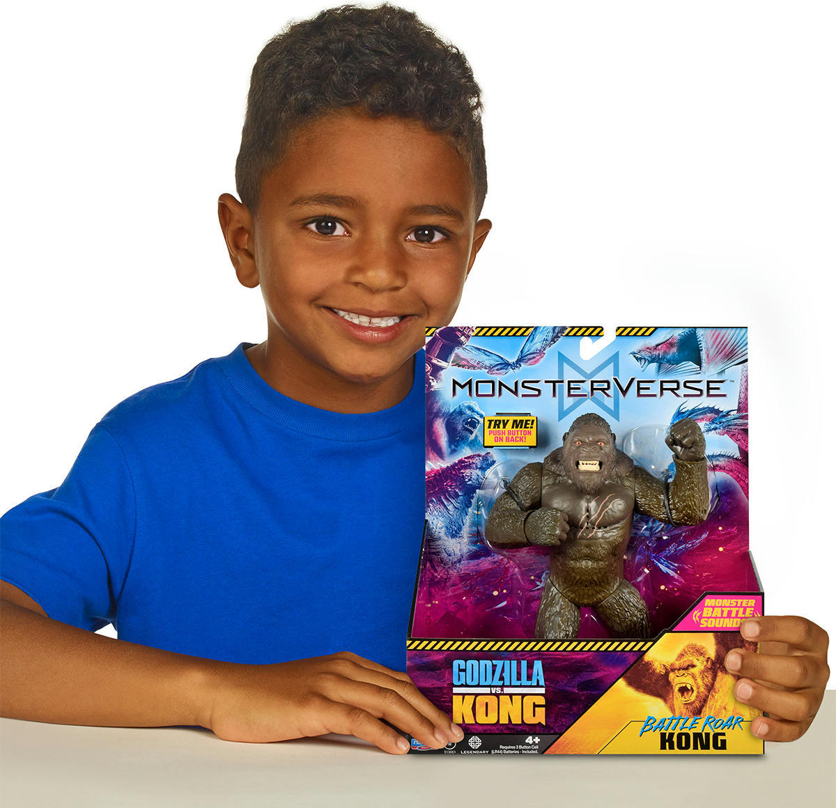 Фигурка Godzilla vs. Kong S2 – Конг готов к бою (18 см, звук) (35757N) фото 4