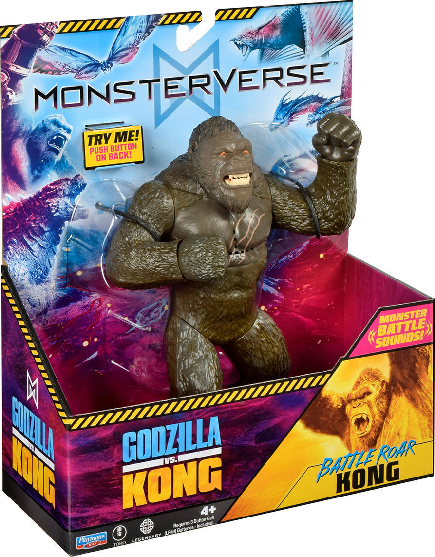 Фигурка Godzilla vs. Kong S2 – Конг готов к бою (18 см, звук) (35757N) фото 7
