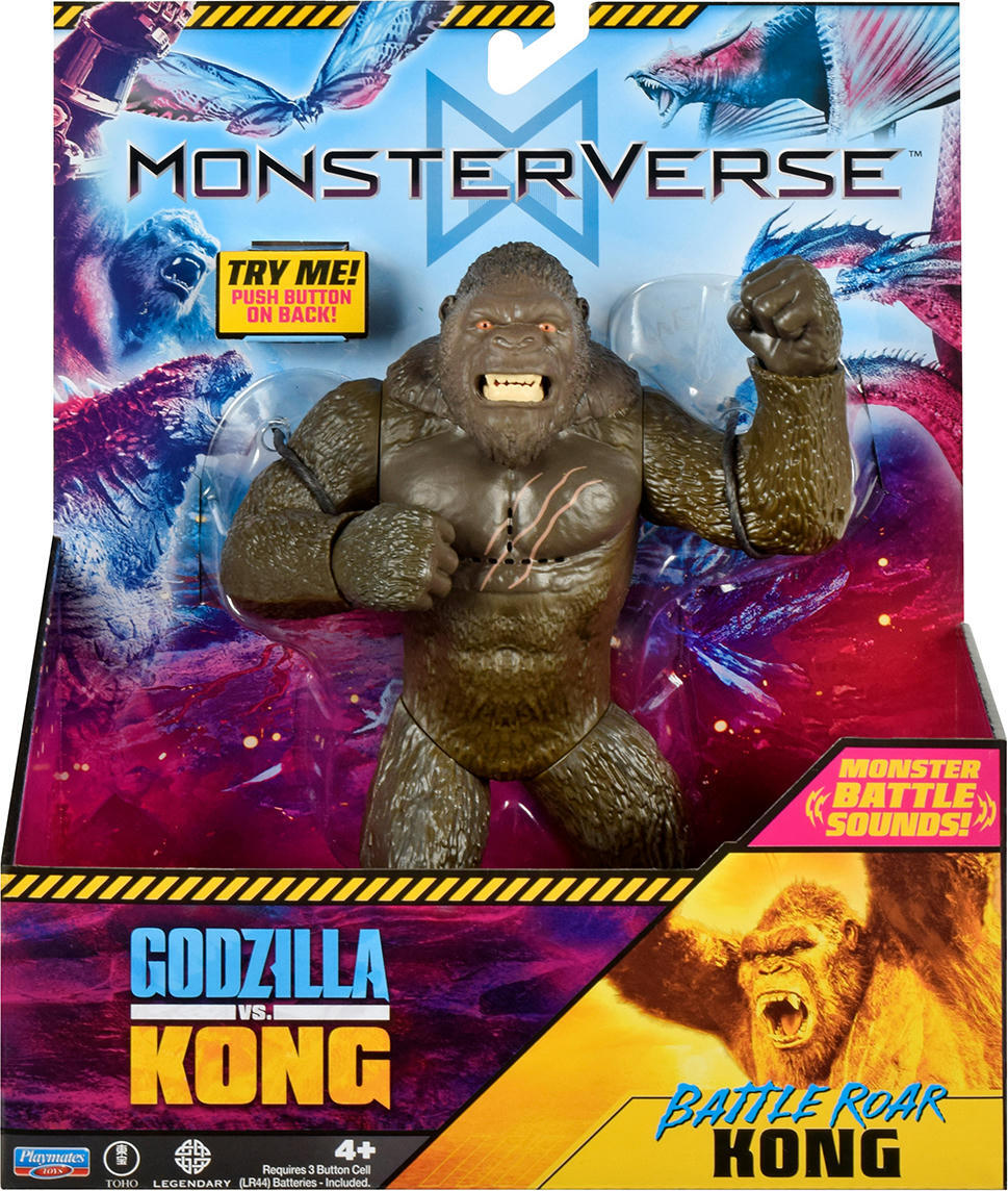 Фигурка Godzilla vs. Kong S2 – Конг готов к бою (18 см, звук) (35757N) фото 6