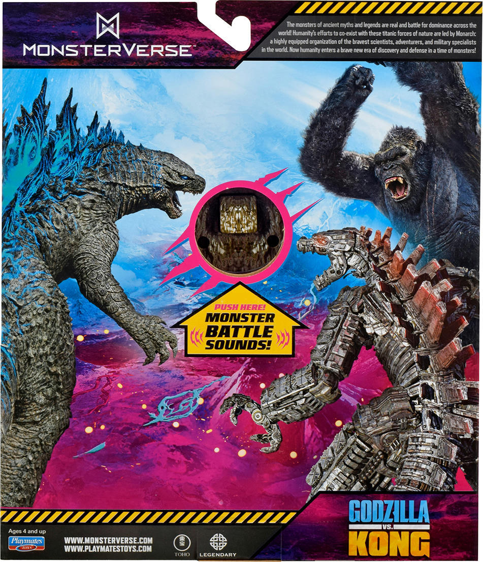 Фигурка Godzilla vs. Kong S2 – Конг готов к бою (18 см, звук) (35757N) фото 5