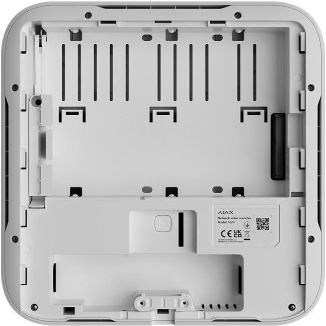 Мережевий відеореєстратор Ajax NVR DC white, 16 каналів, 12V, білий (000053908)фото