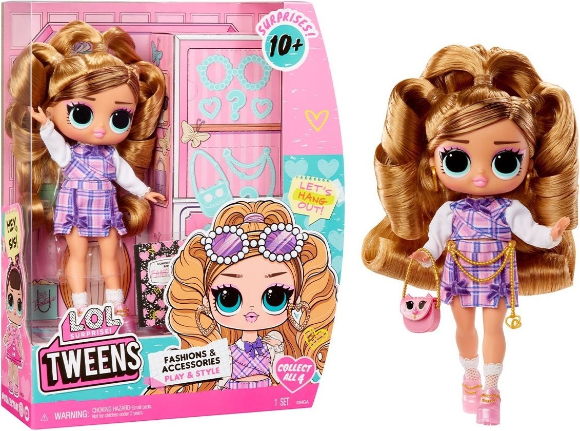 Игровой набор с куклой L.O.L. Surprise! серии "Tweens Core" – Модница (с аксессуарами) (542568) фото 6