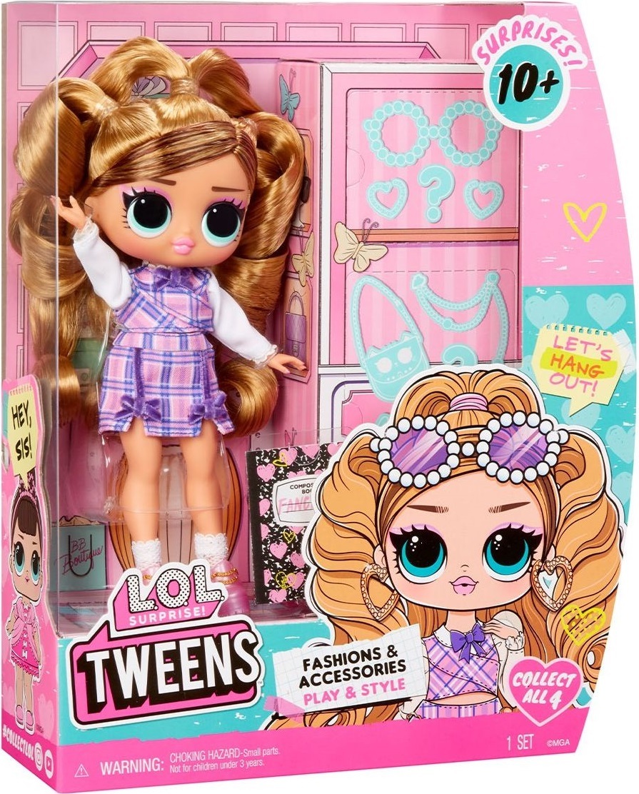 Игровой набор с куклой L.O.L. Surprise! серии "Tweens Core" – Модница (с аксессуарами) (542568) фото 8