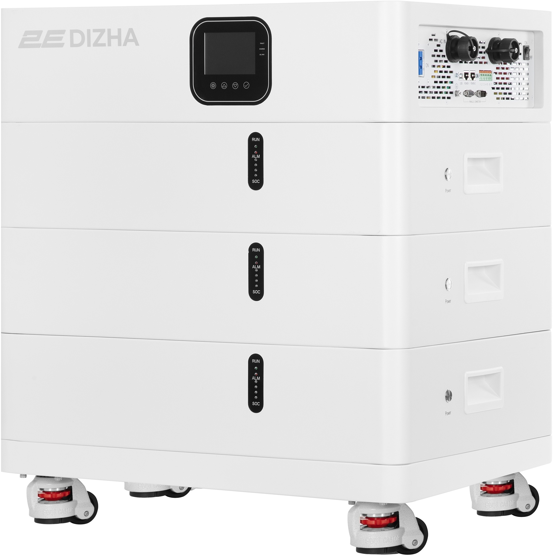 Система резервного живлення 2E PowerStation Dizha 10000 Вт, 15.36 кВт/год, MPPT 11 кВт, WiFi (2E-ESS-PSD10-15)фото2