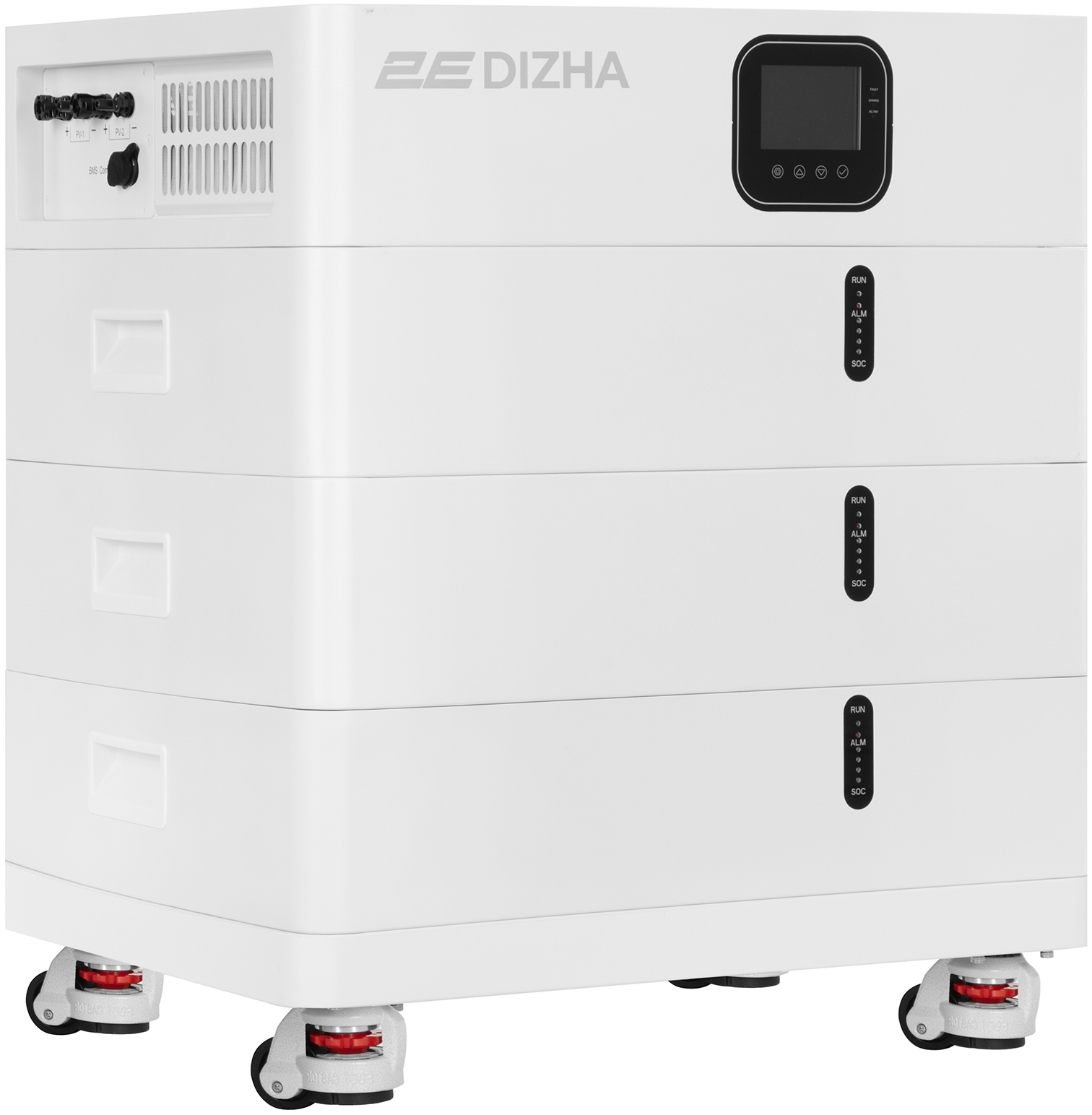 Система резервного живлення 2E PowerStation Dizha 10000 Вт, 15.36 кВт/год, MPPT 11 кВт, WiFi (2E-ESS-PSD10-15)фото3