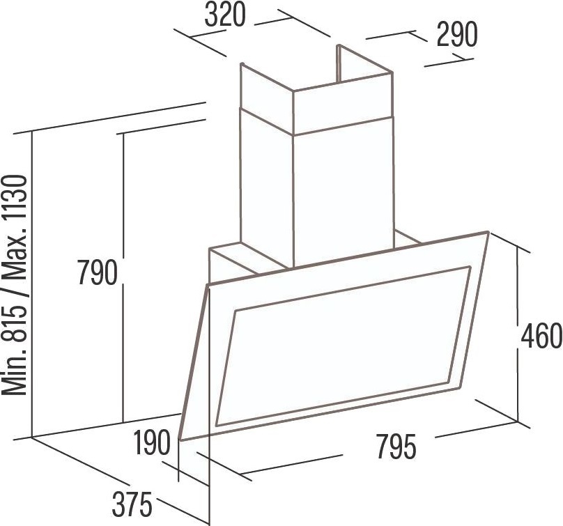 Вытяжка Cata 02138407 фото 2
