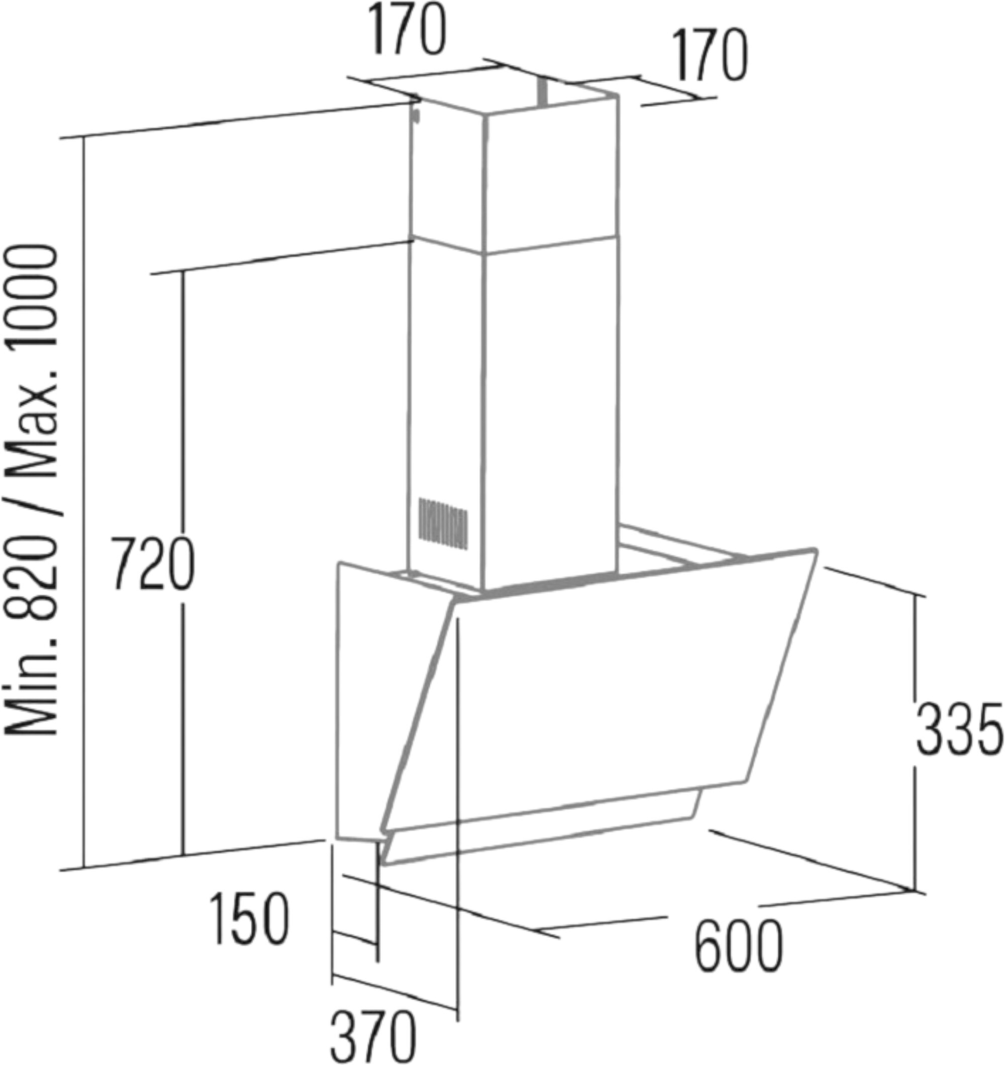 Витяжка Cata 02027700фото2