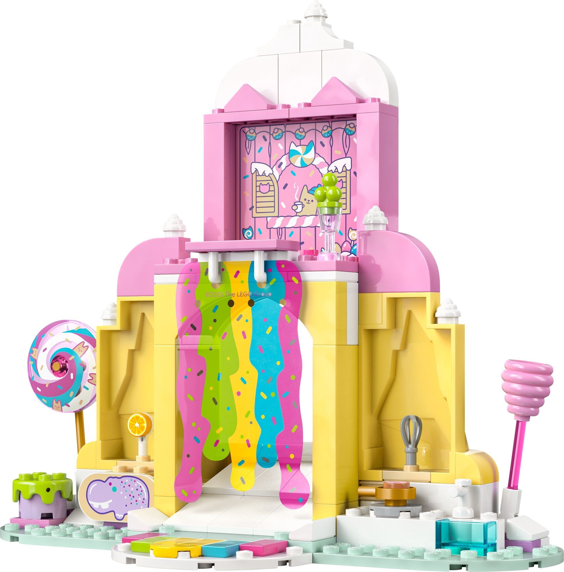LEGO 11205 Gabby's Dollhouse Гора сладостей и сад Китти фото 6