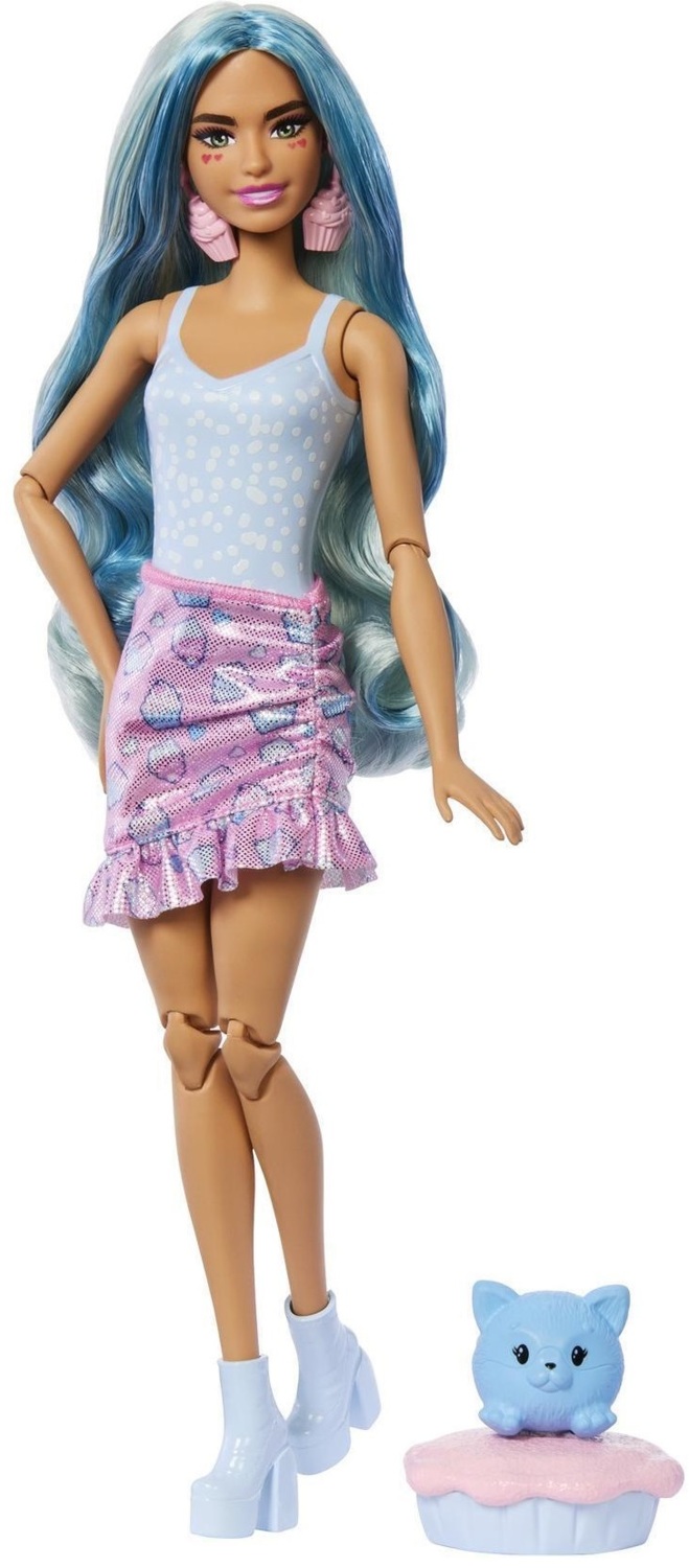 Кукла Barbie "Pop Reveal" серии "Любимые сладости" голубой милкшейк (JFY61) фото