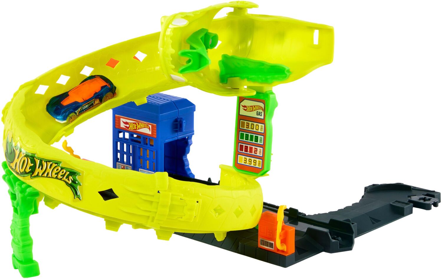 Игровой набор "Спиральная атака Змеи" серии "Опасные создания" Hot Wheels (JBM63) фото