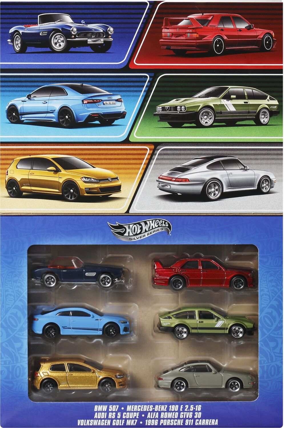 Тематический набор машинок "Дорогами Европы" Hot Wheels (JBY79) фото