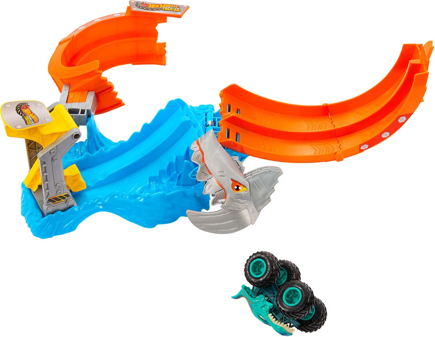 Набор "Монстро-атака акулы" Monster Trucks Hot Wheels (JFR08) фото