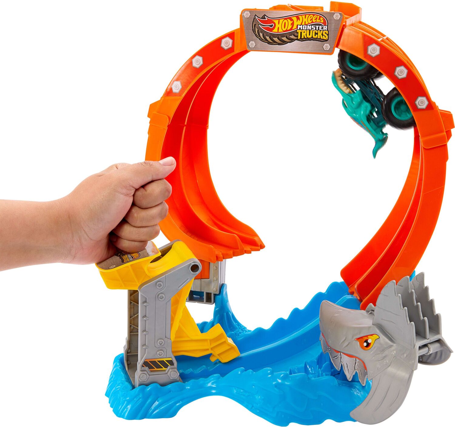 Набор "Монстро-атака акулы" Monster Trucks Hot Wheels (JFR08) фото