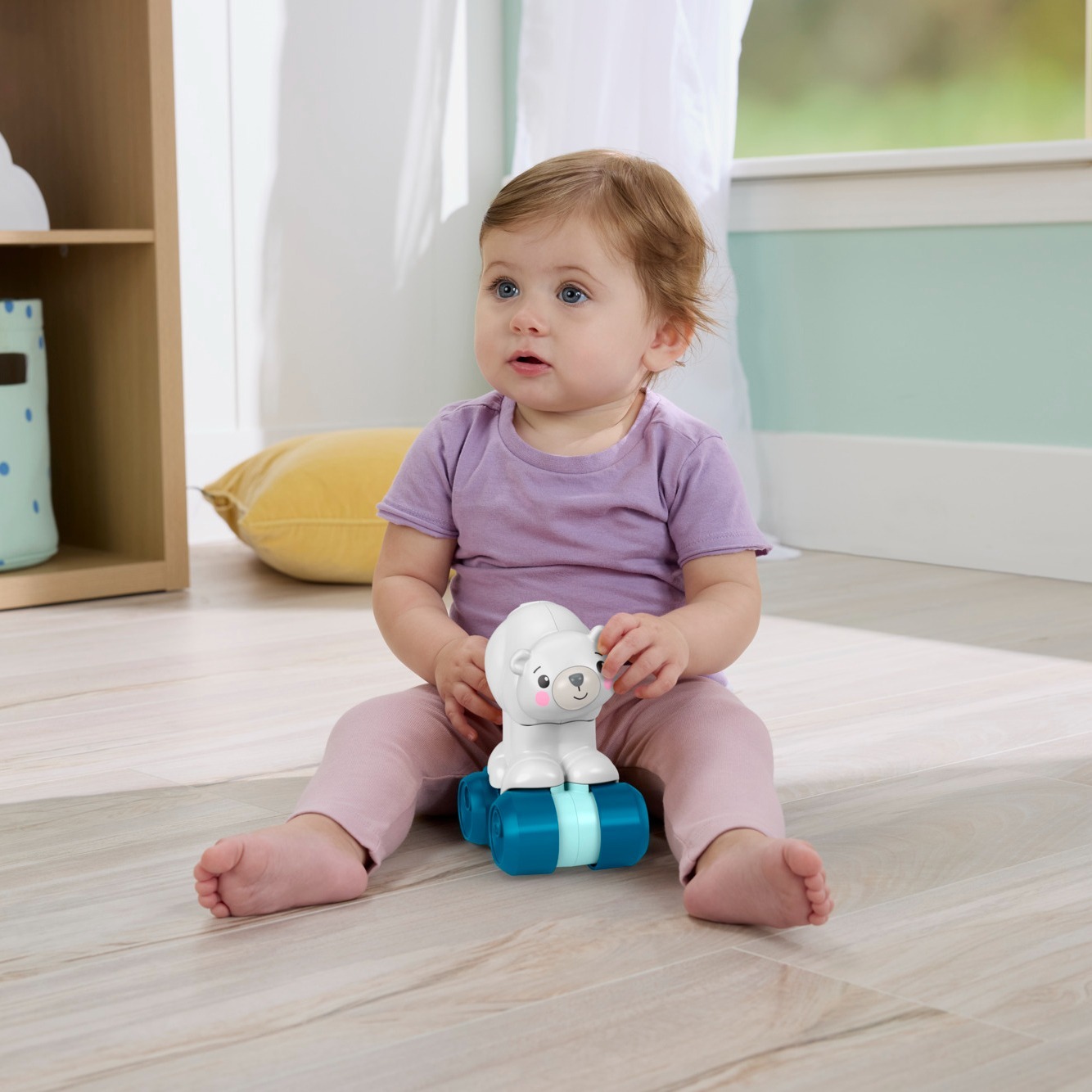 Полярний ведмедик "Повзи за мною" Fisher-Price (JDL63)фото4