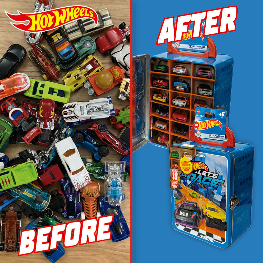 Контейнер для 18 машинок Hot Wheels (HWCC2-24C) фото 4