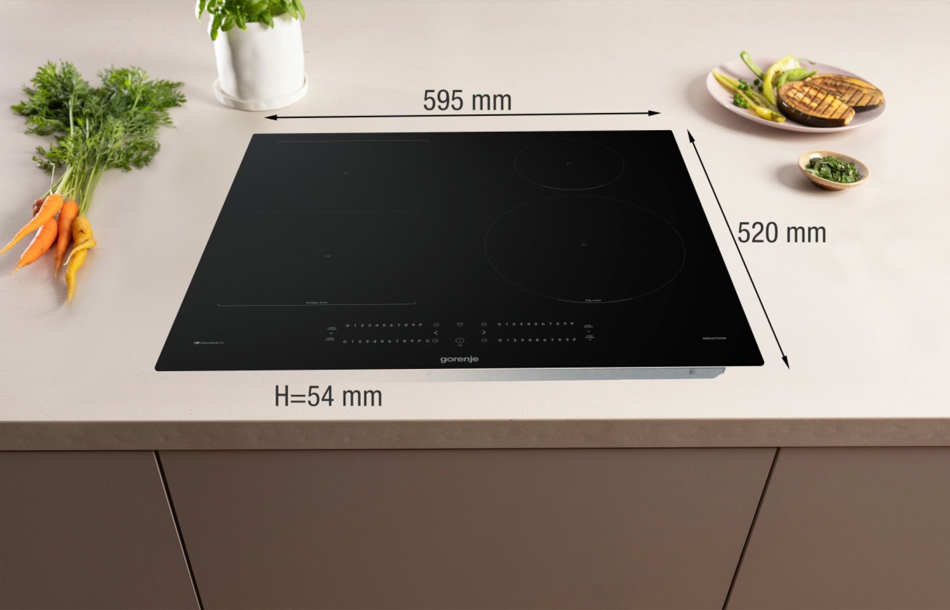 Варочная поверхность индукционная Gorenje GI6432BSCWF фото 8