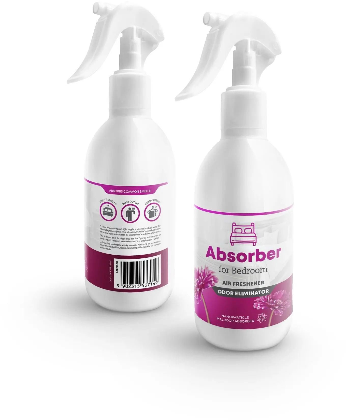 Нейтралізатор запахів Elix for BEDROOM 250 млфото2