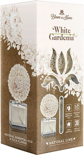 Аромадифузор квітка з солі Elix White Gardenia 100 млфото3