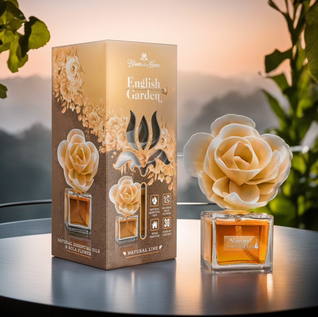 Аромадиффузор цветок из соли Elix English Garden 100 мл фото 3