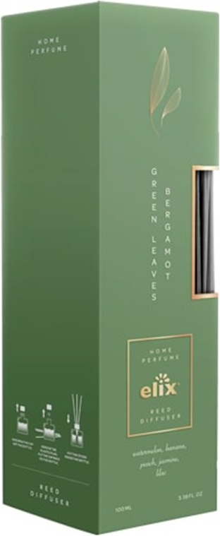 Аромадифузор Elix Green Leaves & Bergamot 100 млфото2