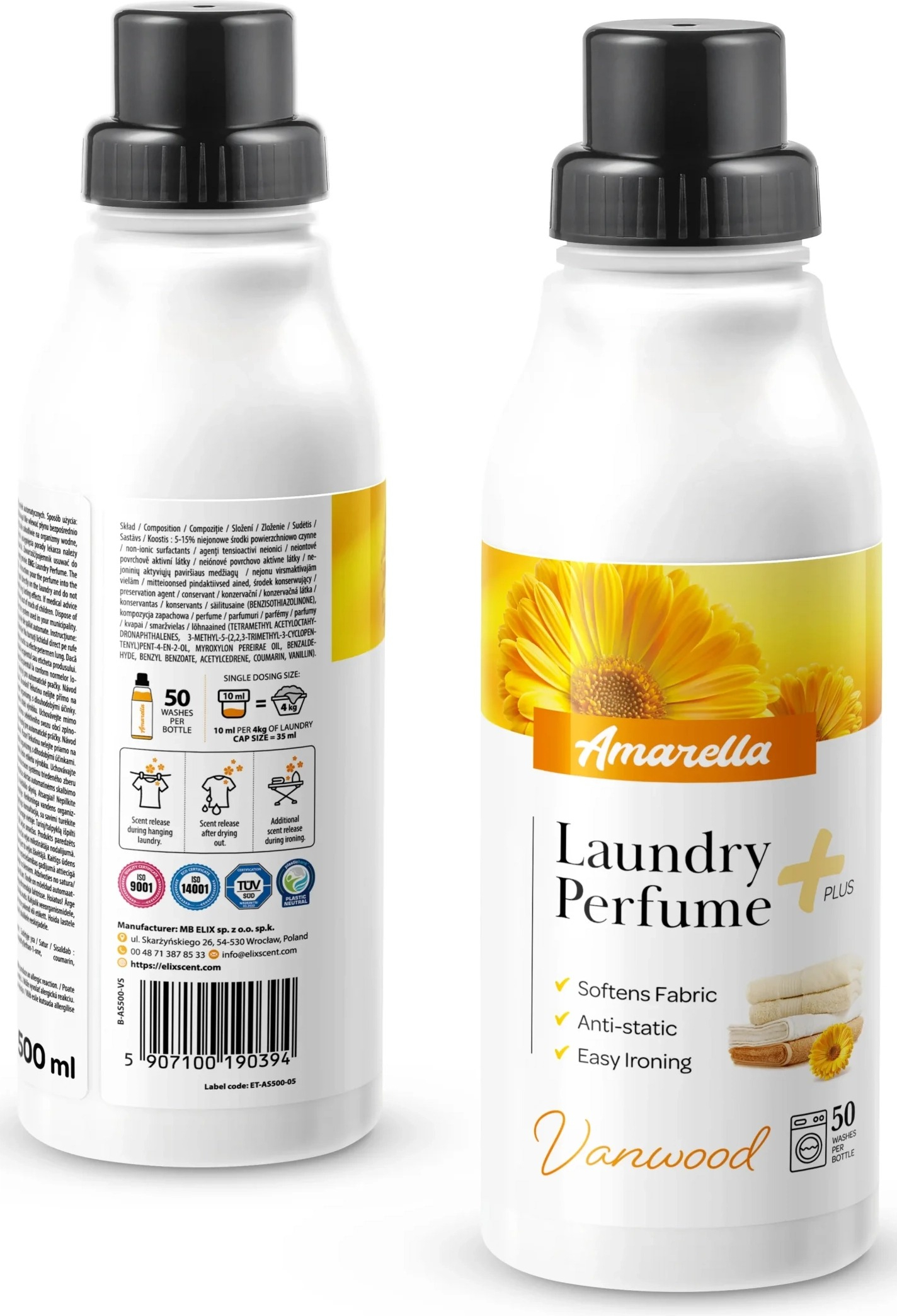 Парфум для прання Amarella Vanwood 500 млфото2