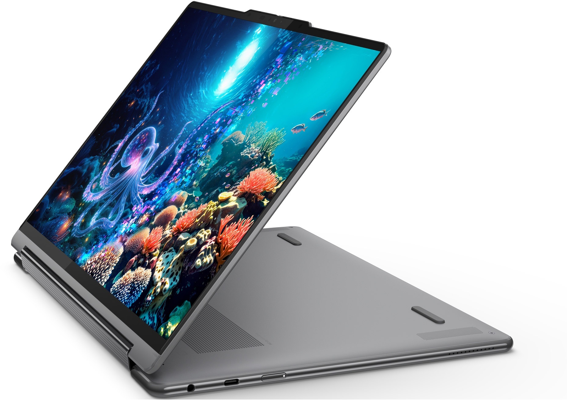 Ноутбук LENOVO Yoga 9 2-in-1 14ILL10 Luna Grey (83LC0050RA) фото 3