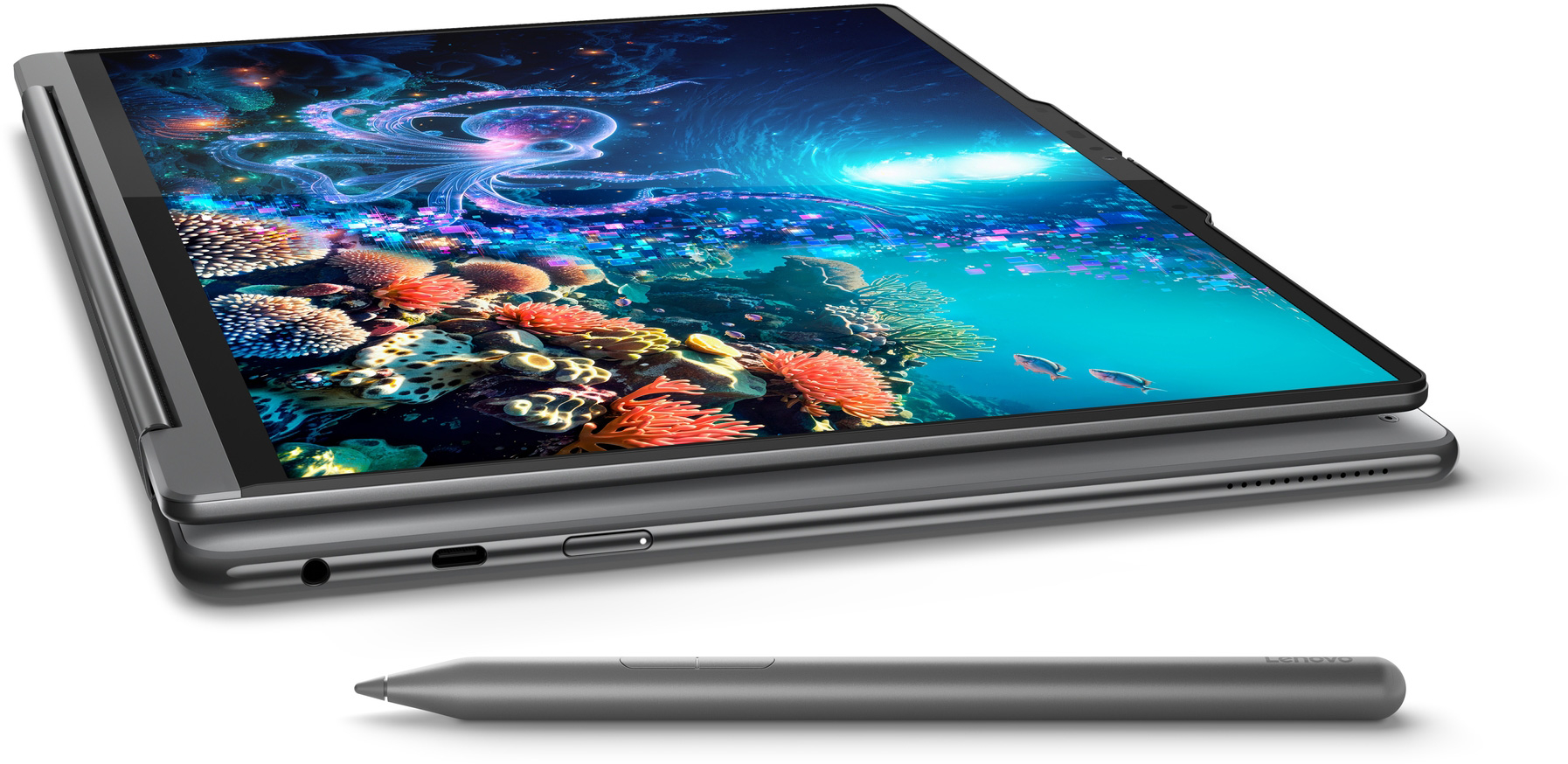 Ноутбук LENOVO Yoga 9 2-in-1 14ILL10 Luna Grey (83LC0050RA) фото 14