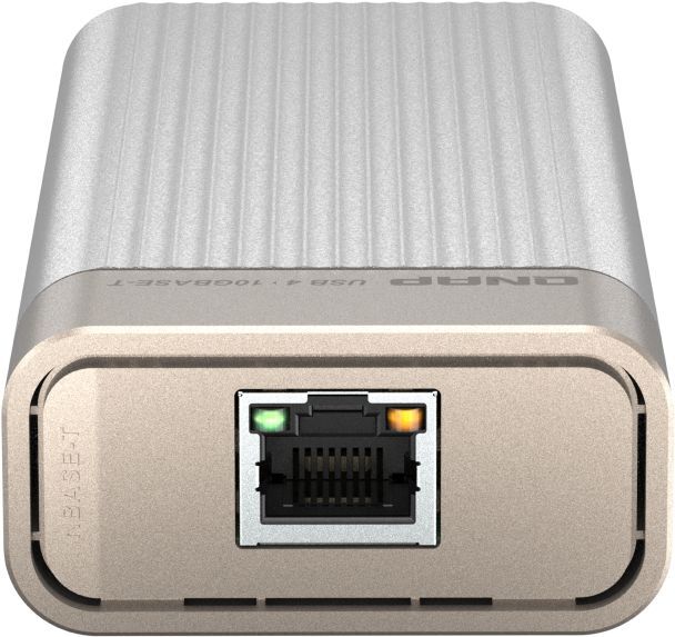 Адаптер QNAP USB 4 Thunderbolt 3/4 10GbE RJ45 (QNA-UC10G1T)фото
