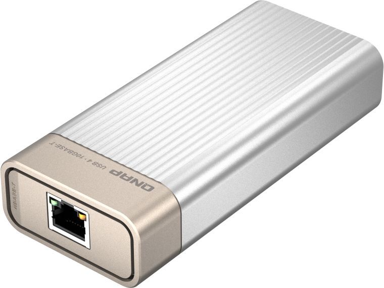 Адаптер QNAP USB 4 Thunderbolt 3/4 10GbE RJ45 (QNA-UC10G1T)фото