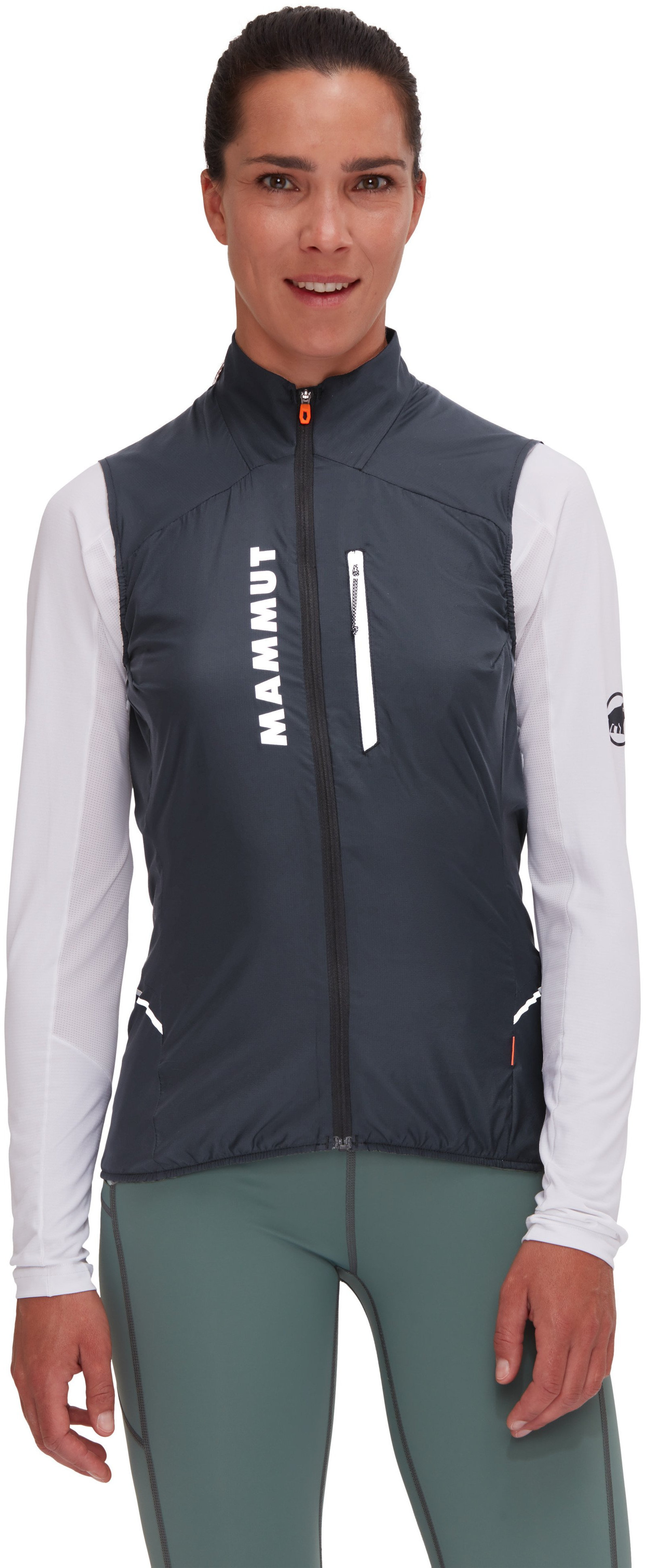 Жилетки Mammut ( 1012-00621 ) Aenergy TR WB Hybrid Vest Women 2024 black L черный фото 2