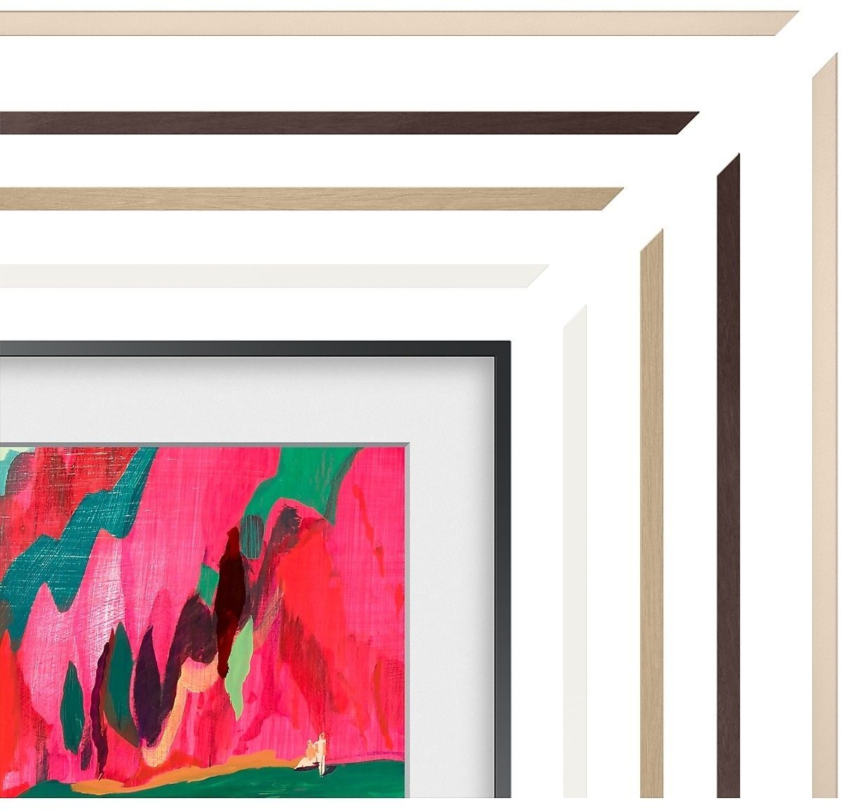 Сменная рамка Samsung для ТВ 75" The Frame 2025 BROWN (VG-SCFF75BWBRU) фото 6