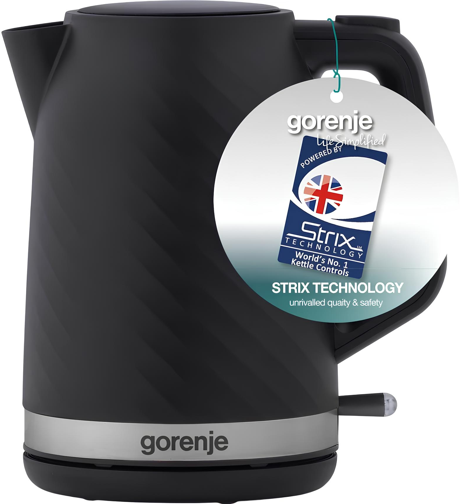 Електрочайник Gorenje Strix K17SPBфото5