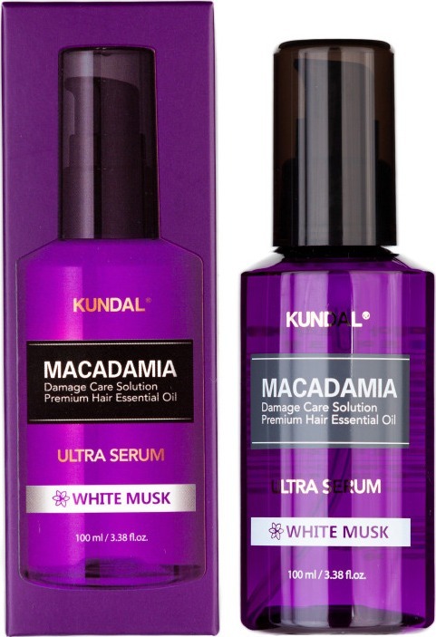 Масло-сыворотка Kundal Macadamia White Musk 100 мл фото 2