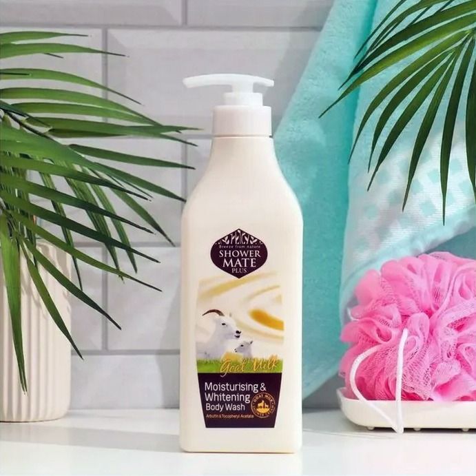 Гель для душу Shower Mate Goat Milk 550 млфото3