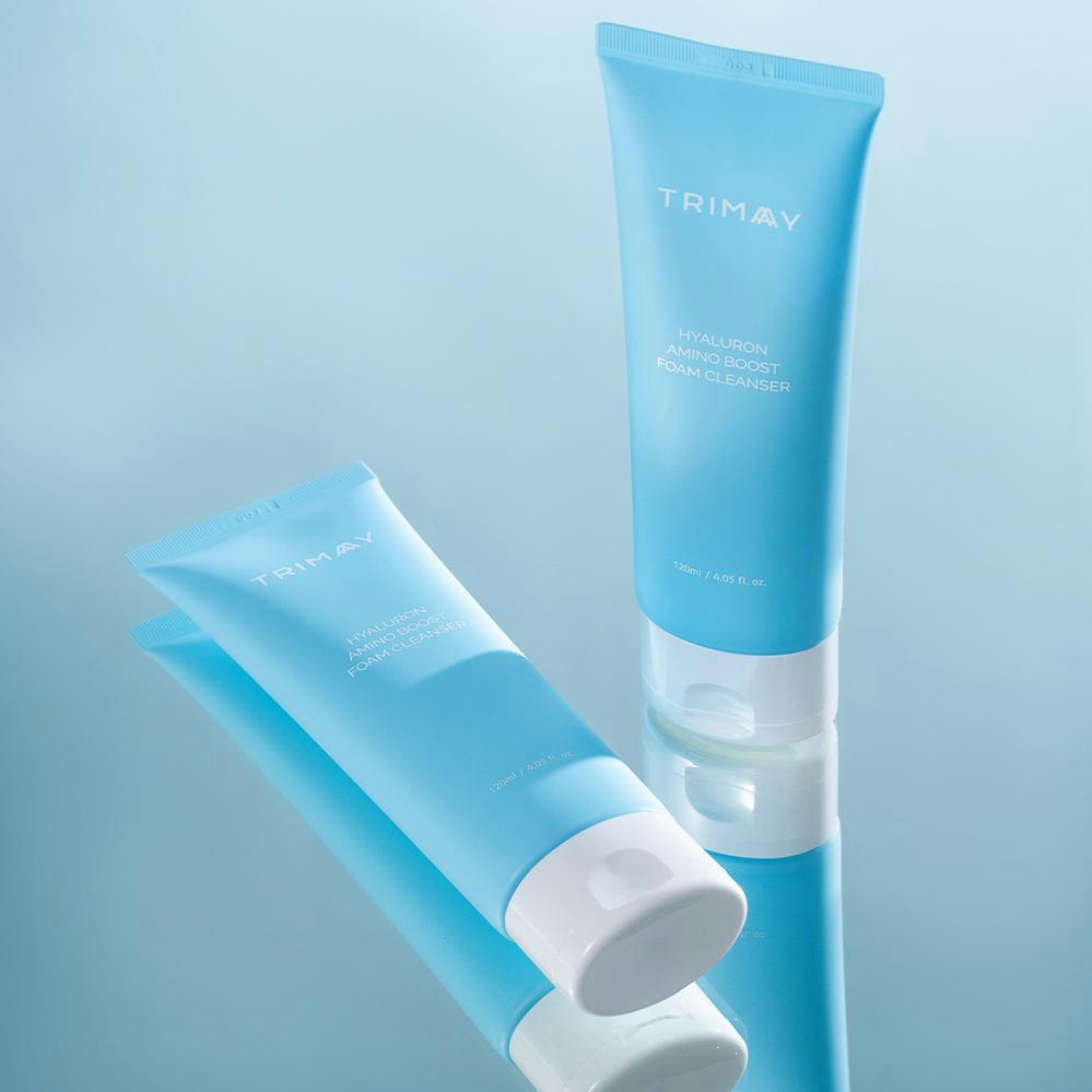 Пінка для вмивання Trimay Hyaluron Amino Boost 120 млфото4
