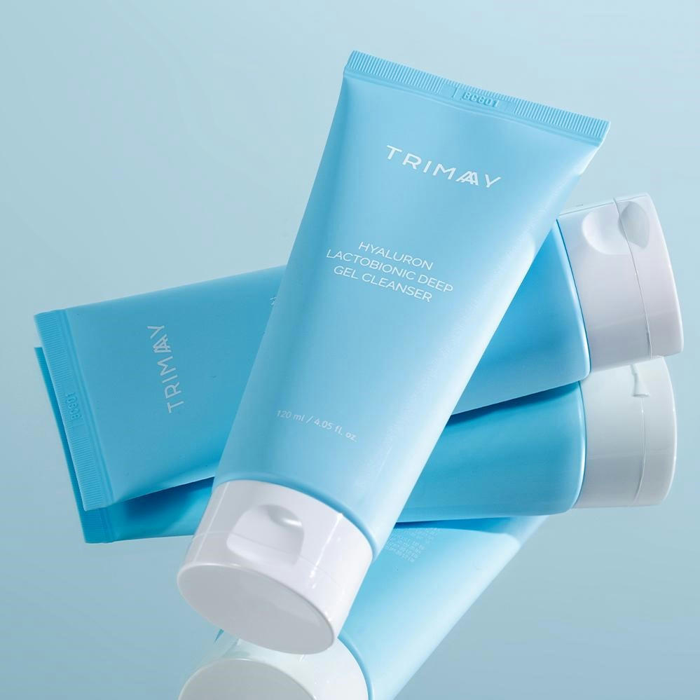 Очищуючий гель для обличчя Trimay Hyaluron Lactobionic 120 млфото