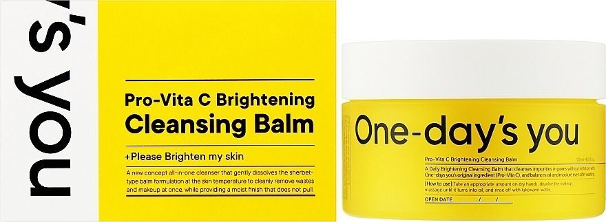 Бальзам для зняття макіяжу One-day's You Pro Vita-c 120 млфото2