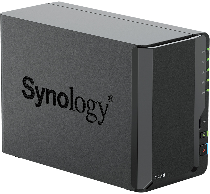 Сетевое хранилище NAS Synology DS225+ (DS225+) фото 4