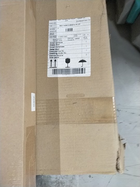 Шафа ZPAS 19" 42U 800x1000 скл.двері чорнийфото7