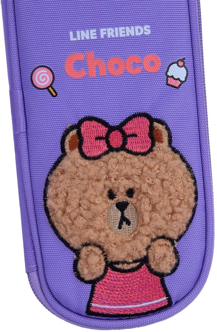 Пенал м'який YES PH-30 Line Friends Pretty Choco (533703)фото4