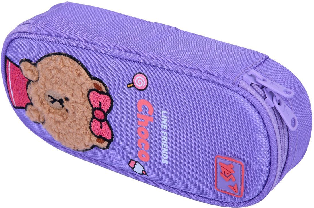 Пенал м'який YES PH-30 Line Friends Pretty Choco (533703)фото3