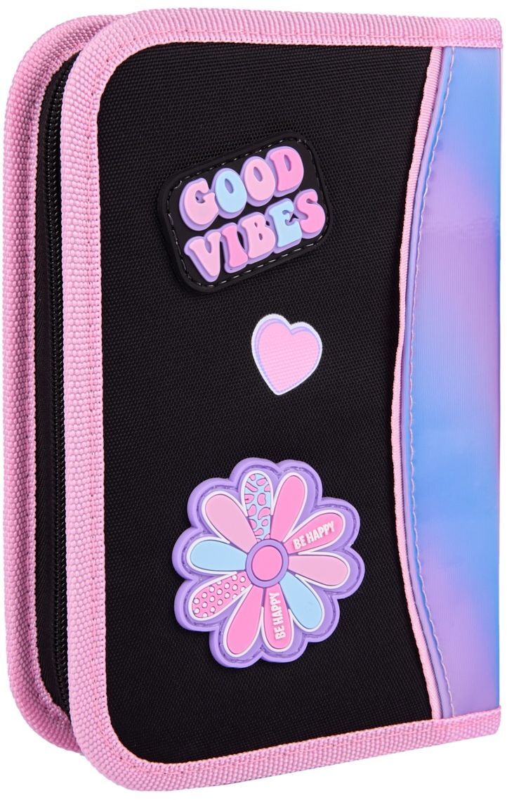 Пенал твердий YES одинарний без клапана HP-02 Be Happy (533648)фото