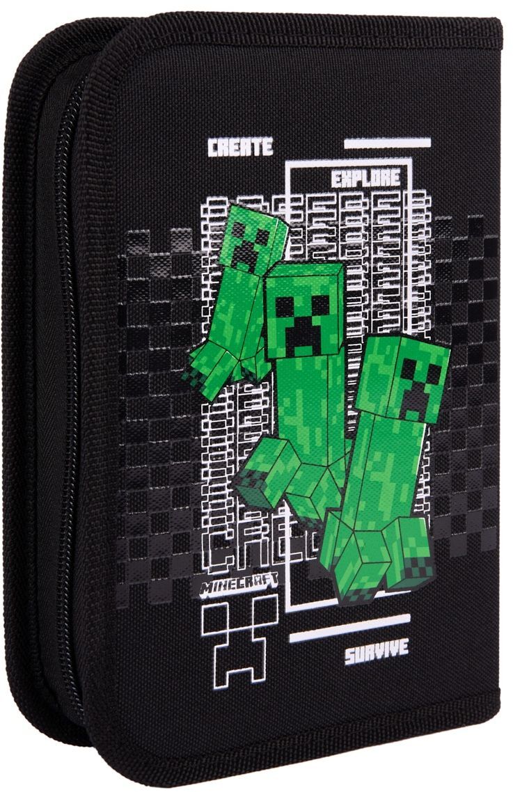 Пенал твердий YES одинарний без клапана HP-02 Minecraft Game (533651)фото2