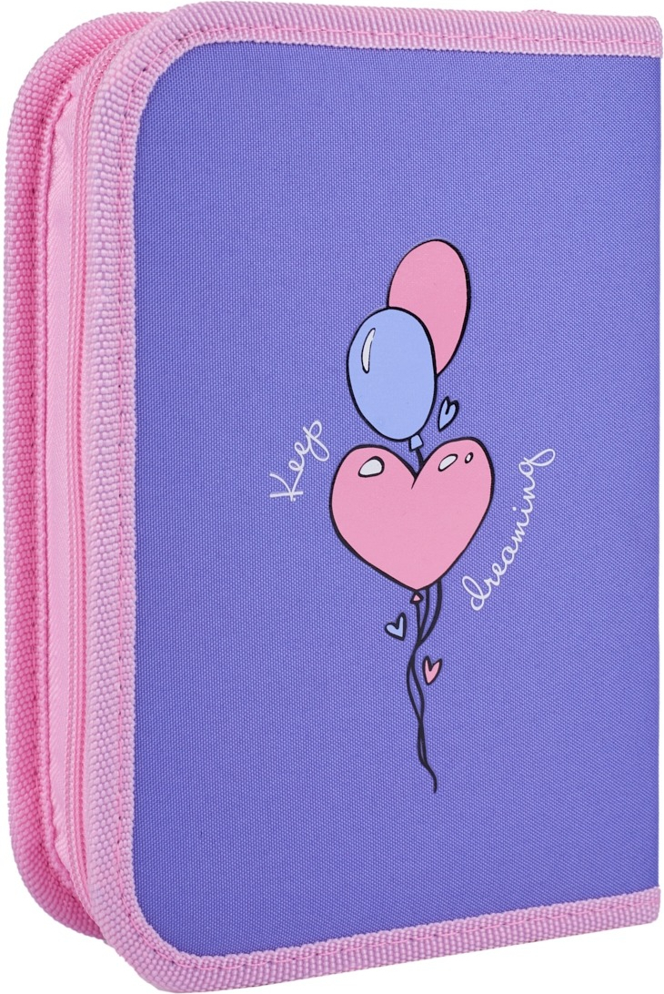 Пенал твердий YES одинарний з двома клапанами HP-04 Purr Meow (533624)фото2