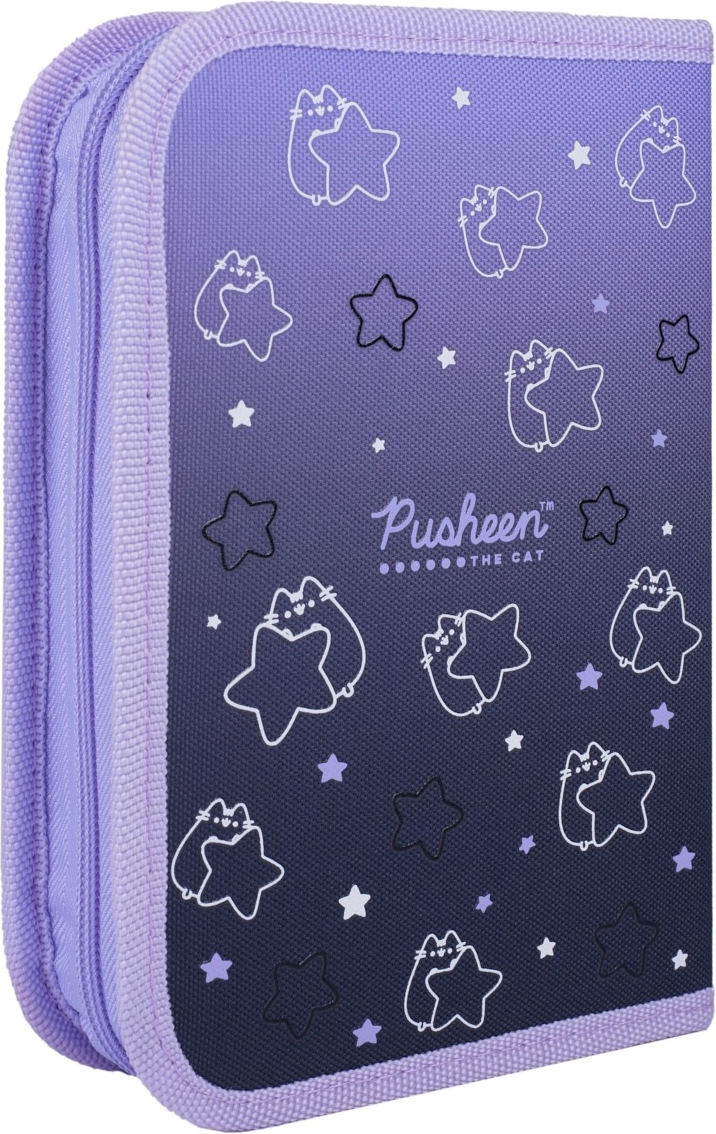 Пенал твердий YES одинарний з двома клапанами HP-04 Pusheen Stellar (533626)фото2