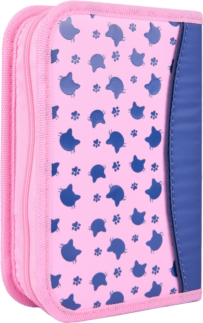 Пенал твердий YES одинарний з двома клапанми HP-04 Meow-Meow (533623)фото2