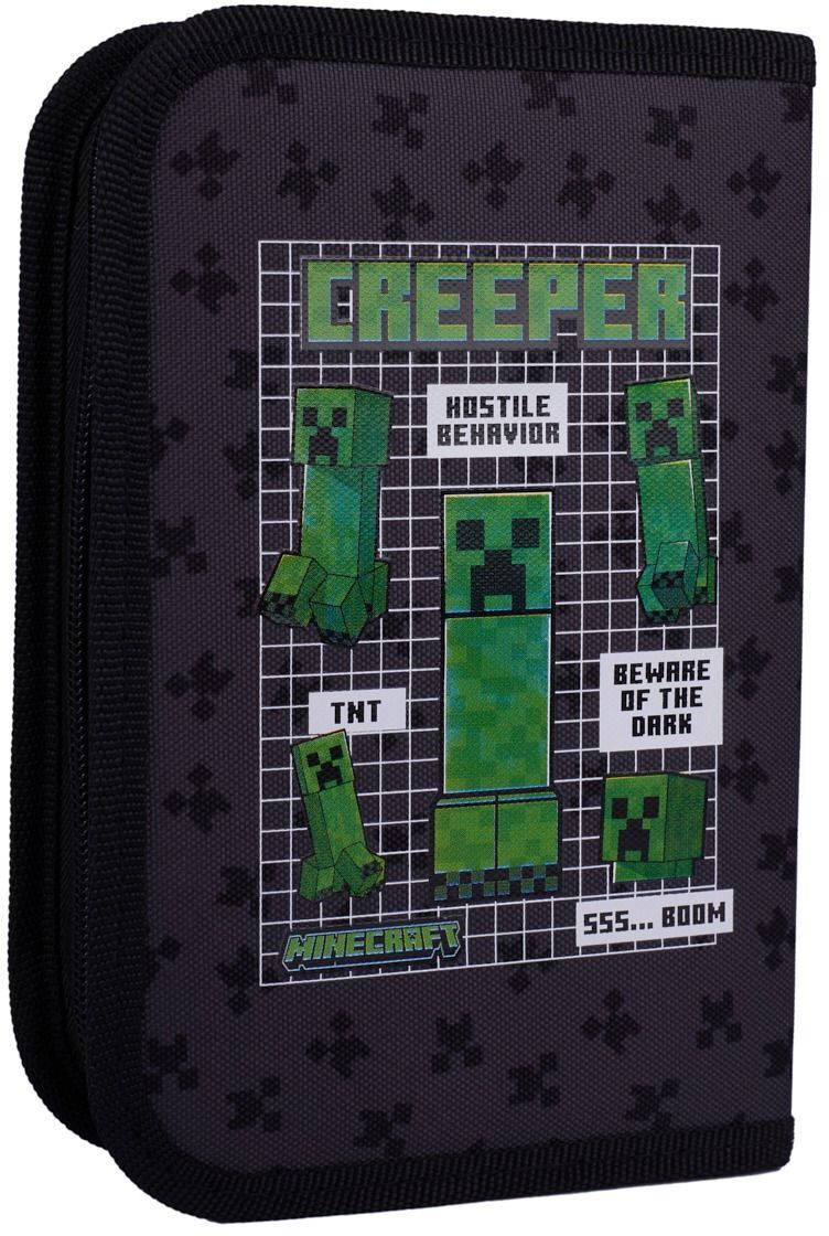Пенал твердий YES одинарний з клапаном HP-03 Minecraft Team (533622)фото2