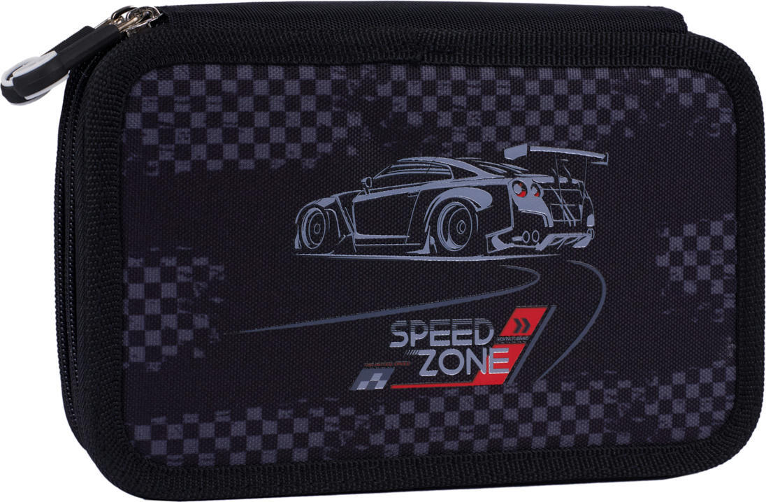 Пенал твердий YES подвійний HP-01 Race Day (533644)фото2