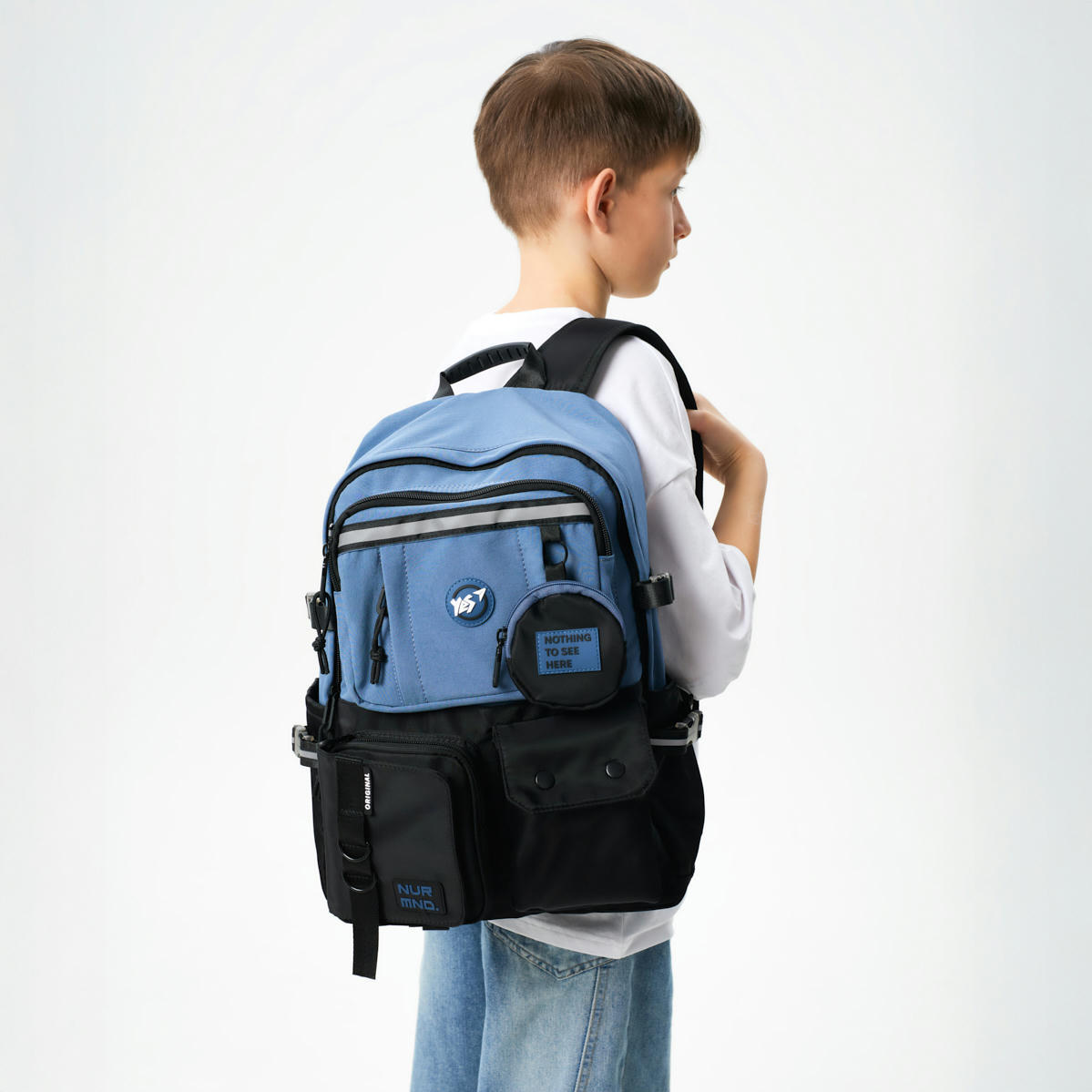 Рюкзак YES T-107 Blue (559975)фото20